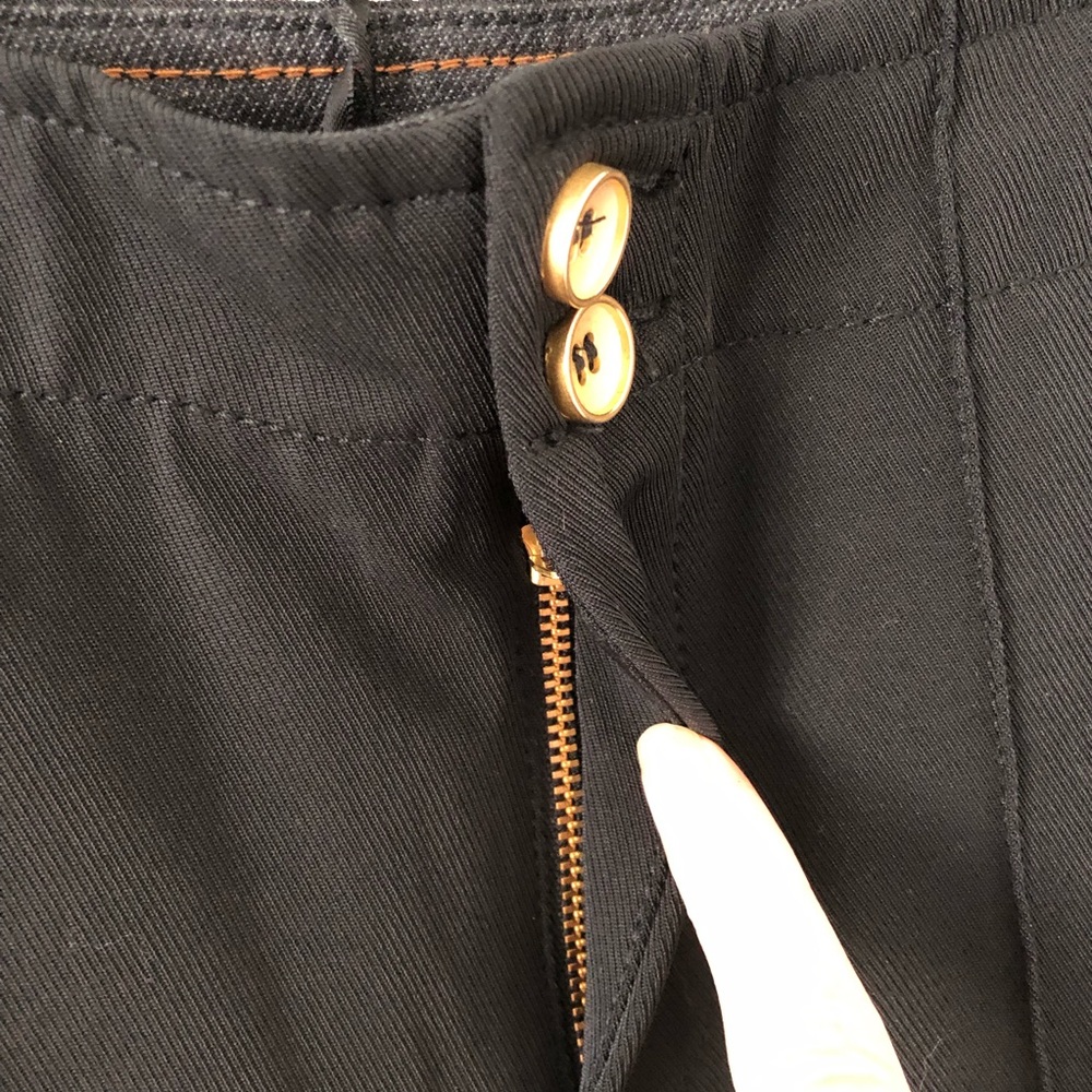 NWT Massimo Dutti Slim Black Work Pants - Picture 4 of 8